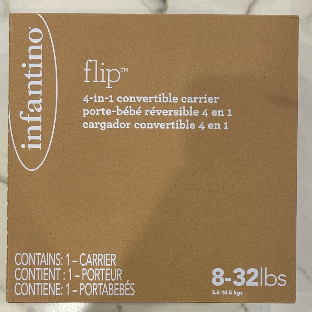 Infantino Flip Convertible Carrier in Tan